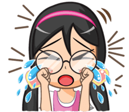 NooJuJi - Glasses Girl are So Cute (ENG) sticker #10266226