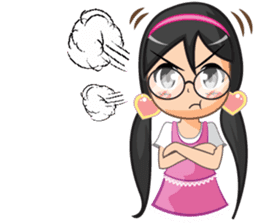 NooJuJi - Glasses Girl are So Cute (ENG) sticker #10266227