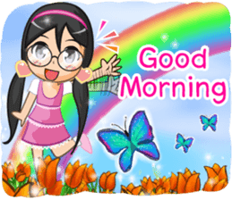 NooJuJi - Glasses Girl are So Cute (ENG) sticker #10266228