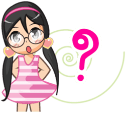 NooJuJi - Glasses Girl are So Cute (ENG) sticker #10266237