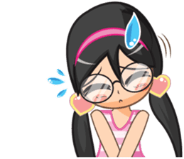 NooJuJi - Glasses Girl are So Cute (ENG) sticker #10266244