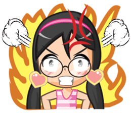 NooJuJi - Glasses Girl are So Cute (ENG) sticker #10266251