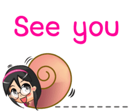 NooJuJi - Glasses Girl are So Cute (ENG) sticker #10266253