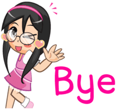 NooJuJi - Glasses Girl are So Cute (ENG) sticker #10266254