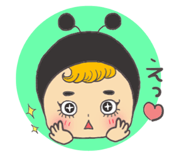 Sticker of the bee sticker #10266259