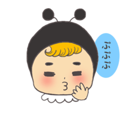 Sticker of the bee sticker #10266264