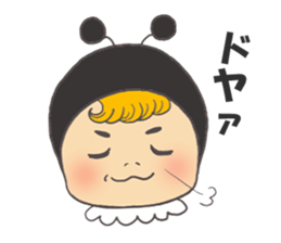 Sticker of the bee sticker #10266269