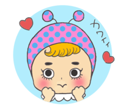 Sticker of the bee sticker #10266273