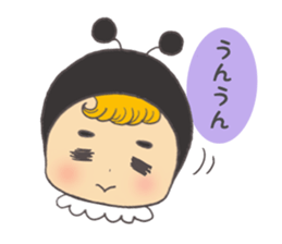 Sticker of the bee sticker #10266275