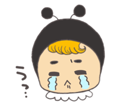 Sticker of the bee sticker #10266287