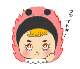 Sticker of the bee sticker #10266288