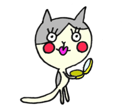 mugineko sticker #10266654