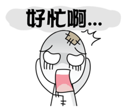 Poor Family's Bad-luck Life sticker #10266712