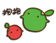 rea bean & green bean sticker #10266768