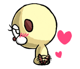 cute hotDog sticker #10266980