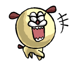 cute hotDog sticker #10266981