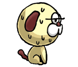 cute hotDog sticker #10266987