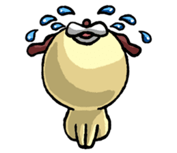 cute hotDog sticker #10266990