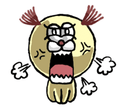 cute hotDog sticker #10266993