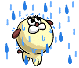 cute hotDog sticker #10267001