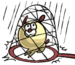 cute hotDog sticker #10267004