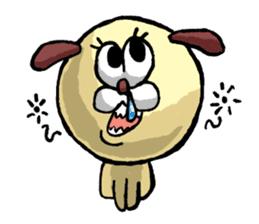 cute hotDog sticker #10267009