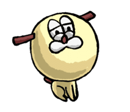 cute hotDog sticker #10267011