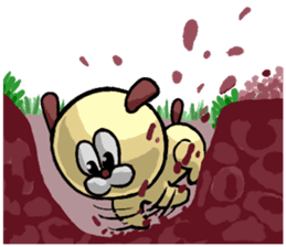 cute hotDog sticker #10267013