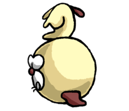 cute hotDog sticker #10267014