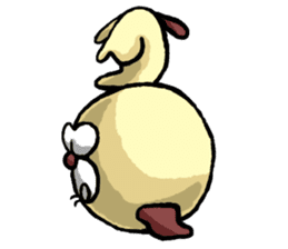 cute hotDog sticker #10267014