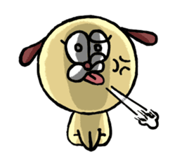 cute hotDog sticker #10267015