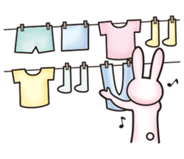 hogehoge diary (rabbit ver) sticker #10267291