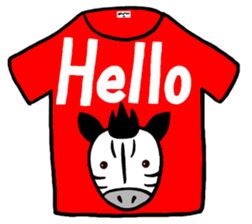 I am Zebra sticker #10267341