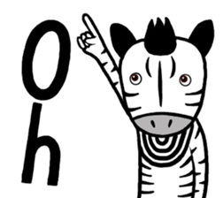 I am Zebra sticker #10267357