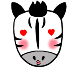 I am Zebra sticker #10267361