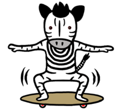 I am Zebra sticker #10267369