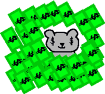 Bear mouse (English) sticker #10267538