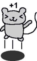 Bear mouse (English) sticker #10267556