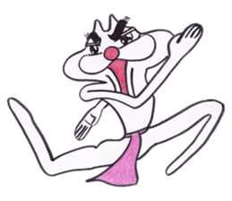 Onyan funky sticker No.4 !!! sticker #10268084