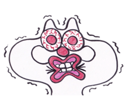 Onyan funky sticker No.4 !!! sticker #10268085