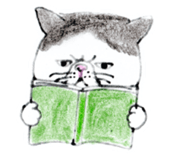 Kansai dialect chubby cat sticker2 sticker #10268376