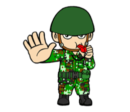 Sgt.Little-man Ver.3 sticker #10268758