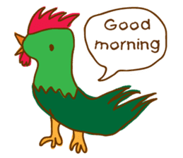 Funny Animals Doodle sticker #10269138