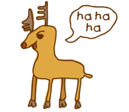 Funny Animals Doodle sticker #10269141