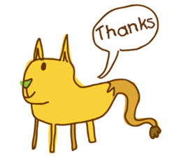 Funny Animals Doodle sticker #10269145