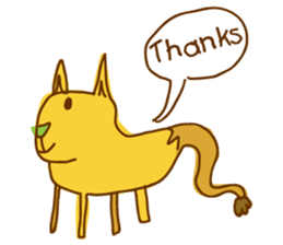 Funny Animals Doodle sticker #10269145