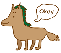 Funny Animals Doodle sticker #10269150