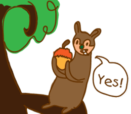 Funny Animals Doodle sticker #10269151