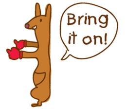 Funny Animals Doodle sticker #10269163