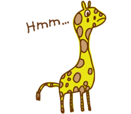 Funny Animals Doodle sticker #10269166